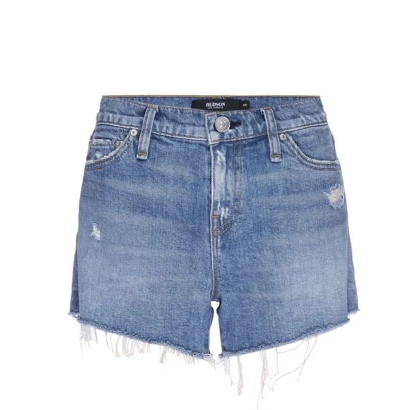 Hudson Gemma Cutoff Denim Shorts - Picture 1 of 9